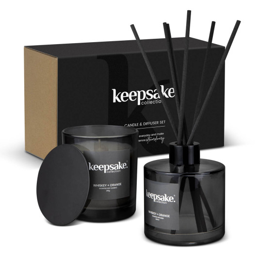 Promotional Keepsake Candle and Diffuser Sets
